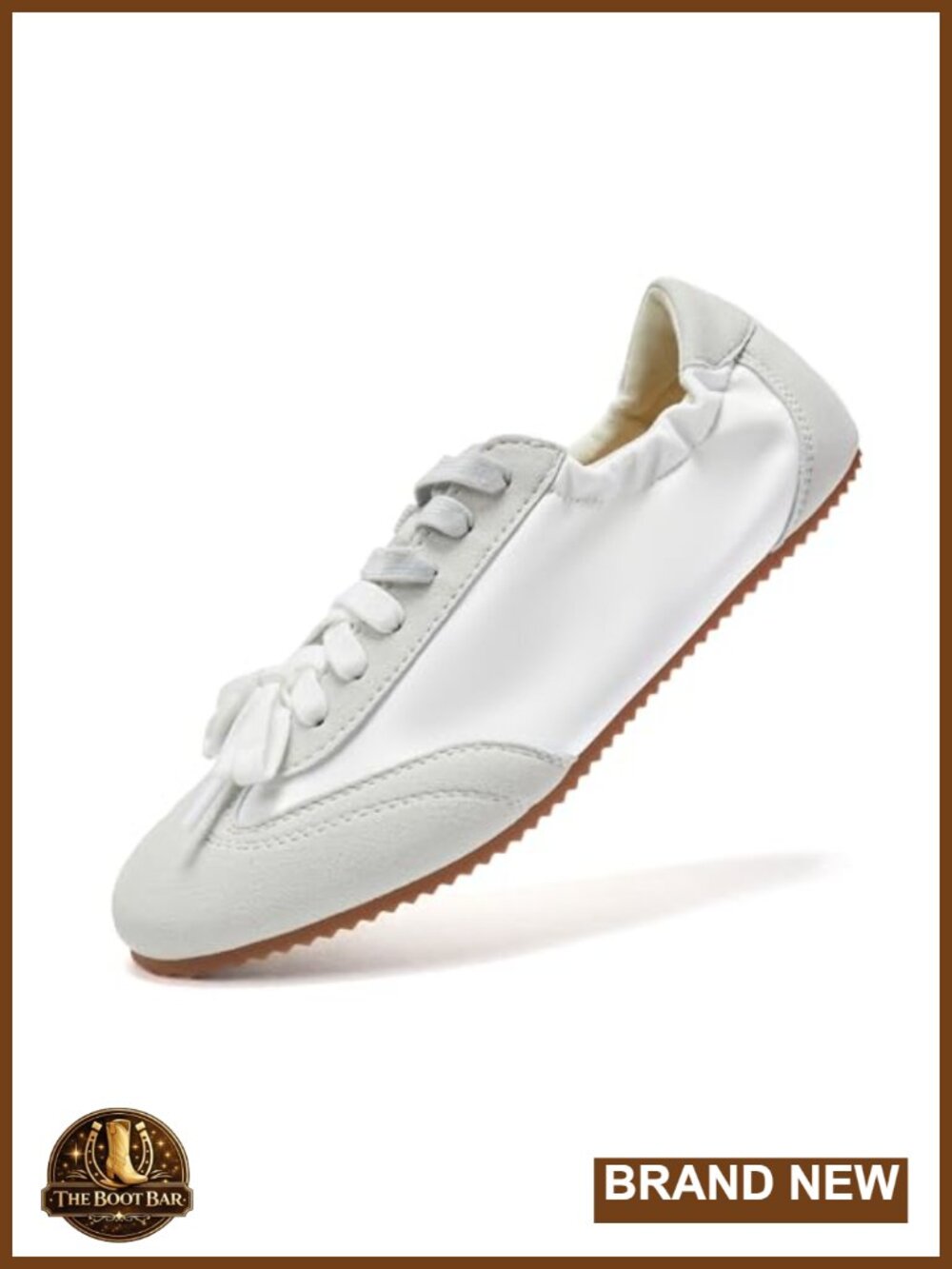 Skywind Women's Ballet Fashion Sneakers Lace Up Flats Lightweight Comfort